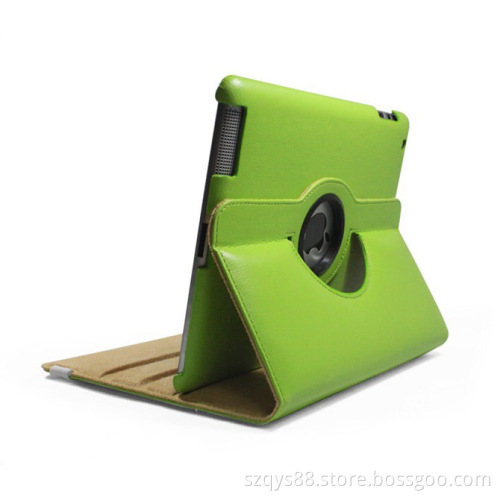 Fashion 360 degree Rotating Stand Magnetic Smart Cover Case for iPad 2 3 4